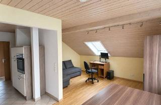 Wohnung mieten in 71672 Marbach, Geschmackvolle 2-Raum-DG-Wohnung mit Balkon und Einbauküche in Ludwigsburg (Kreis)