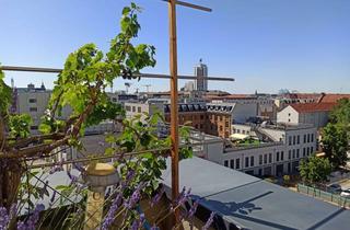 Penthouse mieten in Inselstraße, 04103 Zentrum-Ost, Helle Penthousewohnung mit zwei Dachterrassen in super Lage in Leipzig zu vermieten