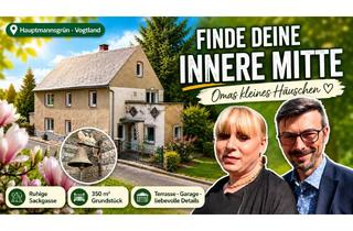 Haus kaufen in 08468 Heinsdorfergrund, ! ! NEUER KP 49.000 EUR ! ! Omas Häuschen mit Garten und Terrasse