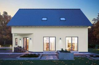 Haus kaufen in 66917 Wallhalben, LifeStyle 18.01.Satteldach, schräge Linien und ein mittig integrierter Treppenaufgang.