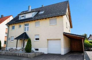 Haus kaufen in 74564 Crailsheim, Modern kernsaniertes Dreifamilienhaus mit drei Wohneinheiten und vielseitiger Zusatzfläche