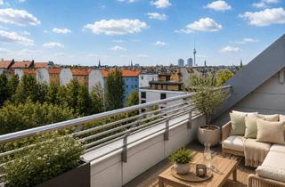 Wohnung kaufen in Prenzlauer Berg, 10439 Prenzlauer Berg, Traumhafte 4,5-Zimmer- Dachgeschosswohnung in begehrter Kiezlage im Helmholtz-Kiez