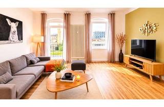 Wohnung kaufen in Straßburger Straße 19, 10405 Prenzlauer Berg, Kollwitzkiez: möblierte 2-Zimmer-Altbauwohnung mit Wohnküche & Südost-Balkon – provisionsfrei