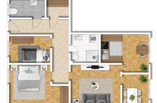 Wohnung mieten in Langemarkstraße 15-17, 46045 Altstadt-Mitte, 4-Zimmer-Wohnung mit Aufzug, Gäste WC, TG - auch Rent to Rent
