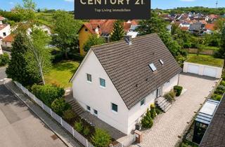 Haus kaufen in 55270 Essenheim, Großzügiges Zweifamilienhaus | 225 m² Wfl. | 2 Gärten | 4 Garagen | ca. 1.178 m² Grundstück