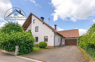Einfamilienhaus kaufen in 89438 Holzheim, CHARMANTES EINFAMILIENHAUS MIT WEITLÄUFIGEM GRUNDSTÜCK IN RUHIGER LAGE VON HOLZHEIM OT EPPISBURG