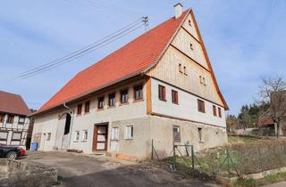 Bauernhaus kaufen in 78661 Dietingen, Historisches Bauernhaus aus dem 16. Jahrhundert mit Scheune, Werkstatt & großem Grundstück
