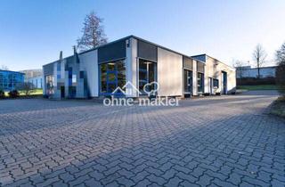 Geschäftslokal mieten in Rehwinkel 26, 32457 Porta Westfalica, Moderne Gewerbehalle mit Büroflächen – Porta Westfalica, Industriegebiet Holtrup, A2-Anbindung