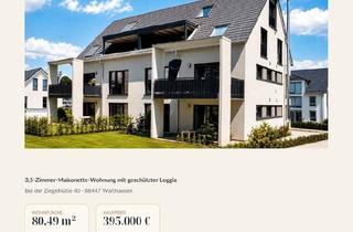 Wohnung kaufen in 88447 Warthausen, Warthausen - hochwertige 3.5 Zimmer Wohnung mit Wohlfühlcharakter
