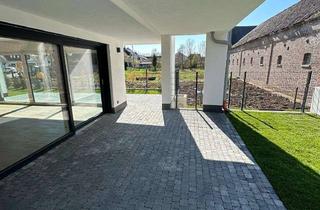 Wohnung kaufen in 53919 Weilerswist, Architektonische Klarheit trifft Wohnkomfort – Erdgeschosswohnung mit Garten & Aufzugsdirektzugang
