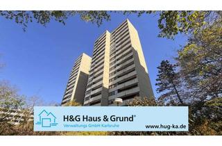 Wohnung kaufen in 76133 Weststadt, Sanierungsbedürftiges 1-Zimmer-Apartment mit Loggia, Stellplatz + Aufzug in zentraler Weststa