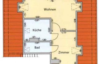 Wohnung kaufen in 18069 Reutershagen, Vermietete 2-Zimmer-Dachgeschosswohnung mit Einbauküche in Reutershagen