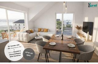 Wohnung kaufen in Alemannenstraße 15, 71272 Renningen, 2-Zi-DG-Wohnung mit 2 Balkonen - KFW 40 QNG