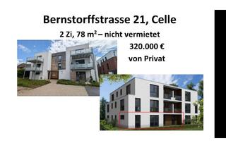 Wohnung kaufen in 29221 Celle, von Privat: Barrierefreie 2-Zimmer Erdgeschosswohnung mit Terrasse in Celle (Neuenhäusen).