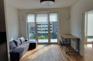 Wohnung mieten in Ringstraße 70b, 12105 Tempelhof, Moderne, voll möblierte 2-Zimmer-Neubauwohnung im obersten Geschoss mit großem Südwestbalkon
