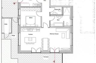 Wohnung mieten in 48231 Warendorf, Neubau großzügige 3-Zimmer Wohnung mit eigenem Eingang, Terrasse, Garten & Carport