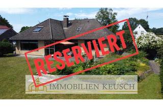 Haus kaufen in 27367 Hassendorf, Traumgarten mit Teich, Bungalow mit Ausbaupotenzial & Sonnenterrasse in ruhiger Lage, Doppelgarage