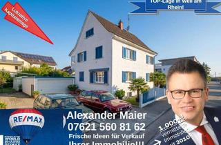 Haus kaufen in 79576 Weil am Rhein, Kapitalanlage im Dreiländereck: Vollvermietetes 4-Familienhaus mit gesicherten Mieteinnahmen