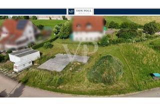 Grundstück zu kaufen in 91719 Heidenheim, Baugrundstück mit Bodenplatte in malerischer Landschaft mit genehmigter Planung!