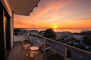 Penthouse kaufen in Boddenmarkt, 18551 Glowe, Premium-Penthouse mit Meerblick, 50 m² Dachterrasse & exklusiver Designausstattung