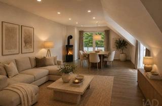 Wohnung kaufen in 18055 Brinckmansdorf, Exklusive 3-Zimmer-Wohnung mit Kamin, Balkon, Dachterrasse inklusive vermieteter Dachgeschosswohnung