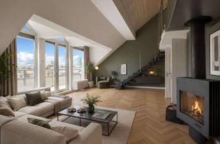 Penthouse kaufen in 60596 Sachsenhausen, Traumhafte Penthouse-Maisonette mit Privat-Aufzug im begehrten Sachsenhausen-Nord!