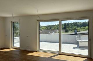 Penthouse mieten in 63303 Dreieich, NEUBAU ERSTBEZUG: 3 ZI.-PENTHOUSE MIT EINZIGARTIGER DACHTERRASSE, TL-BAD, GÄSTE-WC U. TG-STELLPL.