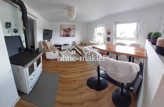 Wohnung kaufen in 76228 Karlsruhe, Wohnen wie im Haus: 4,5-Zimmer-Maisonette mit Garten, Sauna, Garage und Aussicht bis zum Funkturm