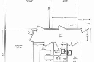 Wohnung mieten in Wiesenkamp 9a, 24955 Harrislee, Alltagstaugliche 2,5-Zimmer-Wohnung in Harrislee