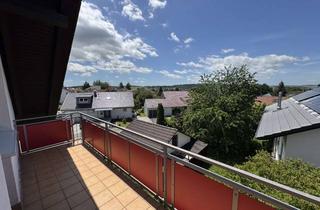Wohnung mieten in Strittmatterstraße, 88630 Pfullendorf, Dachgeschoss-Wohnung in Pfullendorf: 3 Zimmer mit Balkon