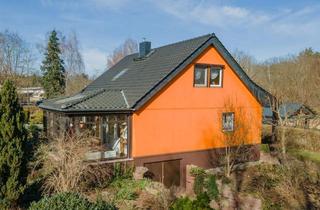 Einfamilienhaus kaufen in 15848 Beeskow, Einfamilienhaus mit Keller, Wintergarten, Sauna, Tiefgarage in Beeskow - Am Wald & nahe der Spree!