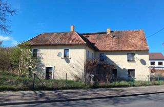 Haus kaufen in Erich-Weinert-Straße 12, 04758 Oschatz, 1-3-Familienhaus in Oschatz-Merkwitz für große Familie Mehrgenerationen Handwerker u.a. sehr günstig