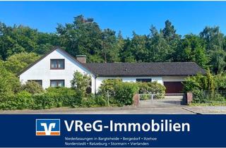 Einfamilienhaus kaufen in 21521 Aumühle, Architektenhaus mit Mid-Century-Flair in bester Waldrandlage von Aumühle