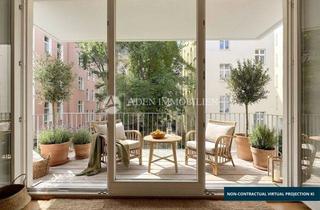 Wohnung kaufen in Strassmannstraße, 10249 Berlin, *Lichtdurchflutete 3-Zimmer-Wohnung mit großem Balkon in ruhiger Innenhoflage – Friedrichshain!*