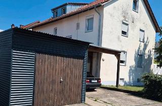 Wohnung kaufen in 86470 Thannhausen, Thannhausen - 4 Zimmer Erdgeschoss Wohnung mit Garten , Holz Kamin Ofen