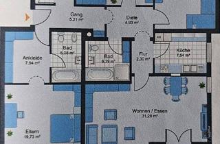 Wohnung kaufen in 86845 Großaitingen, Großaitingen - Privatverkauf, schöne und große 4 Zimmer Wohnung in Großaitingen