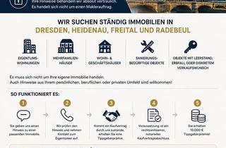 Mehrfamilienhaus kaufen in 01067 Dresden, Dresden - Prämie für erfolgreiche Immobilienvermittlung