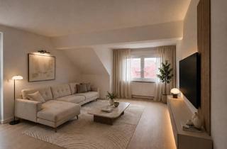Wohnung kaufen in Steinerstraße 34, 63500 Seligenstadt, Moderne Dachgeschosswohnung Bestlage Seligenstadt – kernsaniert, Balkon & stilvolles Wohnambiente