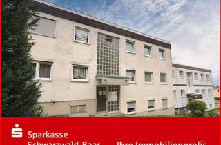 Wohnung kaufen in 78086 Brigachtal, 3-Zimmer-Eigentumswohnung mit Balkon und 2 Garagen