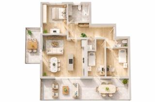 Wohnung kaufen in Südhang, 85298 Scheyern, 4-Zimmer-Familienwohnung mit sonniger Dachterrasse