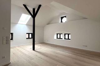 Wohnung mieten in Zur Tabakfabrik, 48565 Steinfurt, Leben im Denkmalschutz: 111,5m², 3-Zimmer-DG-Wohnung mit Aufzug in ehem. Tabakfabrik Steinfurt