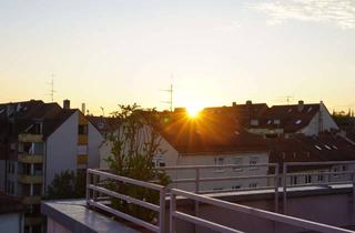 Penthouse mieten in 90489 Veilhof, Exklusives Penthouse mit 120 m² Dachterrassen am Wöhrder See – Erstbezug nach Kernsanierung