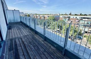 Wohnung mieten in Filmlager, 12555 Köpenick, Wohnen mit Urlaubsfeeling – Dachterrasse, Licht und Filmfabrik-Flair