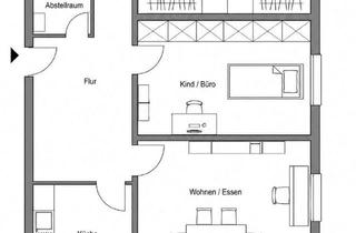 Wohnung mieten in King´s-Lynn-Str., 46446 Emmerich, 3 Zimmerwohnung mit Blick auf den Hafen