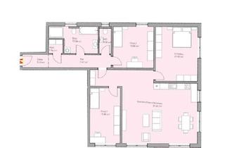 Wohnung mieten in Bgm-Wohlfarth-Str. 33a, 86343 Königsbrunn, Exklusives 4 ZKB Wohnung mit sonnigem Balkon