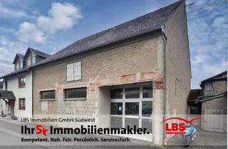 Haus kaufen in 56357 Weyer, Ehemalige Gewerbeimmobilie mit Umnutzungspotential zu WOHNEN