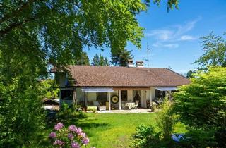 Haus kaufen in 82402 Seeshaupt, Einfamilien-/Zweifamilienhaus auf Parkrandgrundstück in Seeshaupt am Starnberger See