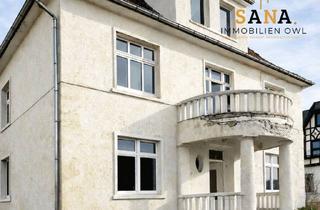 Villa kaufen in 32549 Bad Oeynhausen, Stadtvilla mit drei Wohneinheiten auf großzügigem 706 m² Grundstück