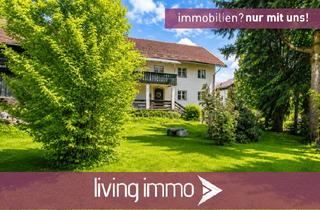 Haus kaufen in 94261 Kirchdorf im Wald, Authentische Hofstelle mit 9 Zimmern, Bauplatz und großer Werkstatt in Trametsried