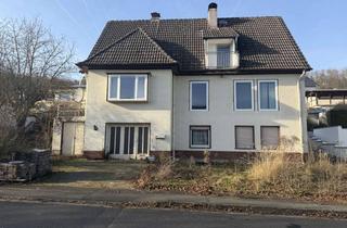 Einfamilienhaus kaufen in 65623 Hahnstätten, Freistehendes Einfamilienhaus mit Garage und großem Grundstück in Hahnstätten!